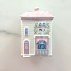 Lenox Village Dill Spice Container